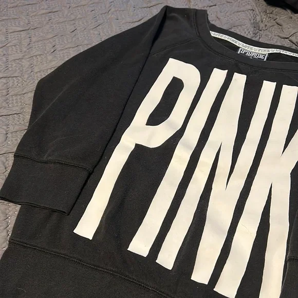 Vintage “PINK” crew neck sweat shirt - Picture 3 of 5